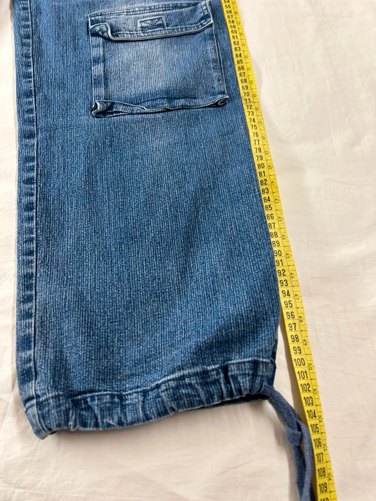 Jean coupe droite unlimited dames denim marineblauw vintage – photo 5